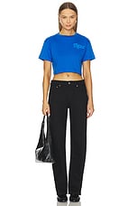 x REVOLVE Mavericks Tonal Crop Logo Tee - thumbnail 6