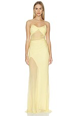 Strappy Diaphanous Gown - thumbnail 3