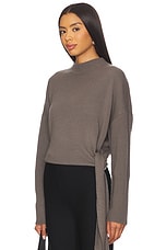 Sweater With Side Tie - thumbnail 4