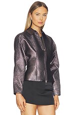Double Zip Fitted Jacket - thumbnail 6
