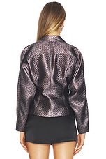 Double Zip Fitted Jacket - thumbnail 7