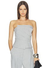 Wrap Bustier Top - thumbnail 4