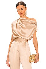 Product image of The Sei x REVOLVE Draped Top. Click to view full details