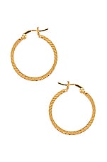 Product image of The M Jewelers NY The Rope Hoops. Click to view full details