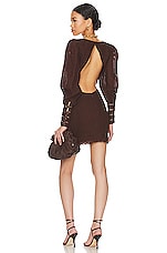Product image of Tularosa Marleena Embroidered Mini Dress. Click to view full details