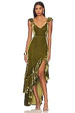 Camille Velvet Gown - thumbnail 8
