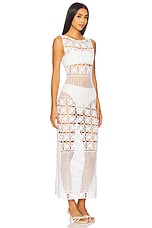 Mikio Crochet Midi Dress - thumbnail 5