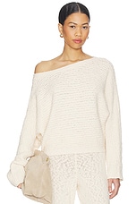 Elio Off The Shoulder Sweater - thumbnail 4