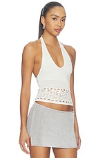 Sellia Pointelle Halter Top - thumbnail 5
