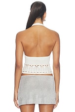 Sellia Pointelle Halter Top - thumbnail 6