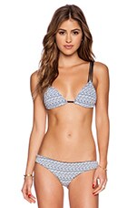 Tularosa Triple Threat Bikini Top in Aztec Print