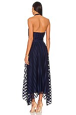 AMUR Leonie Halter Dress in Twilight Blue | REVOLVE