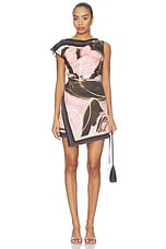 Jovie Asymmetrical Mini Dress - thumbnail 4