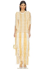 Silvia Fringe Knit Dress - thumbnail 5