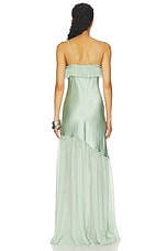 Elaria Cami Silk Gown With Lace Up - thumbnail 6
