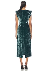 Astra V-neck Velvet Dress - thumbnail 6