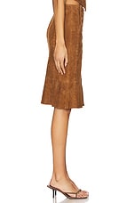 Handkerchief Leather Skirt - thumbnail 6