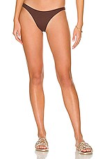 Product image of vitamin A California High-Leg Bikini Bottom. Click to view full details