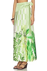 Pushpanjali Wrap Maxi Skirt - thumbnail 6