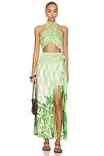 Pushpanjali Wrap Maxi Skirt - thumbnail 8