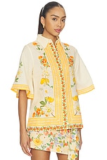 Floral Bell Sleeve Shirt - thumbnail 6
