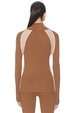 Bellings Half Zip Knit Top - thumbnail 6