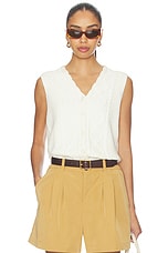 Tatyana Cable Knit Vest Top - thumbnail 4