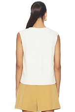 Tatyana Cable Knit Vest Top - thumbnail 6