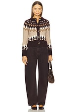 Christina Fairisle Cardigan - thumbnail 7