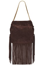 Fringe Slouch Shoulder Bag