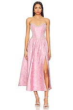 Lucia Corset Midi Dress - thumbnail 4