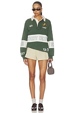 Washed Long Sleeve Rugby - thumbnail 8