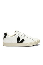 Veja Esplar Sneaker in White & Black | REVOLVE