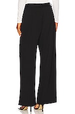 Velvet by Graham & Spencer Leona Straight Pant in Black | REVOLVE