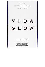 Product image of Vida Glow Natural Marine Collagen Sachets Blueberry. Click to view full details