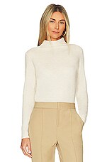 Product image of Vince Mock Neck Boiled Sweater. Click to view full details