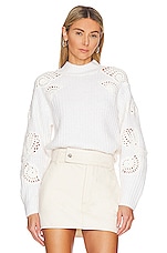 Product image of Vince Crochet Shell Sweater. Click to view full details