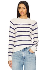 Ribbed Stripe Pullover