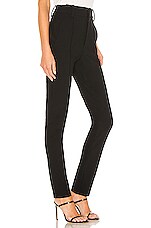 Vince High Waist Cigarette Pant in Black | REVOLVE