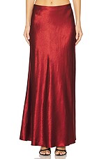Satin Maxi Skirt