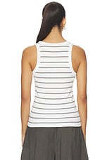 Stripe Scoop Neck Tank - thumbnail 6