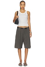 Stripe Scoop Neck Tank - thumbnail 7