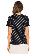 Santa Barbara Stripe Easy V-Neck Tee Dune Stripe