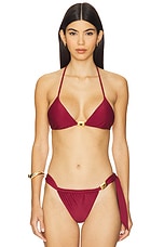 Liza Triangle Bikini Top - thumbnail 4