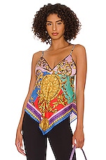 Product image of Versace Jeans Couture Scarf Top. Click to view full details