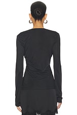 Long Sleeve Fitted Cardigan - thumbnail 6