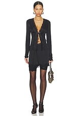 Long Sleeve Fitted Cardigan - thumbnail 7