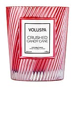 Crushed Candy Cane 6.5oz Classic Candle - thumbnail 6