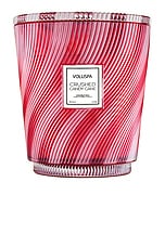 Crushed Candy Cane 5-Wick Hearth Candle - thumbnail 4