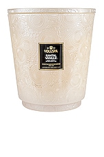 Santal Vanille 5 Wick Hearth Candle - thumbnail 4